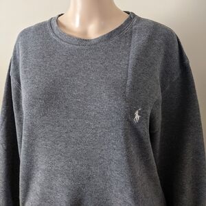 Polo Ralph Lauren Gray Crewneck Sweater, Men's XL